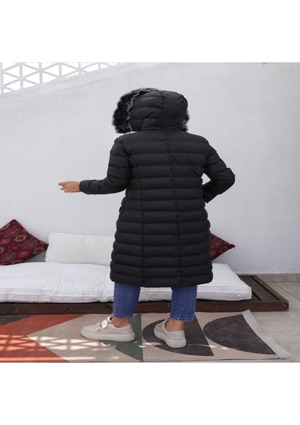 Kmkkombin Bayan Uzun Spor Şişme Mont fiyatları