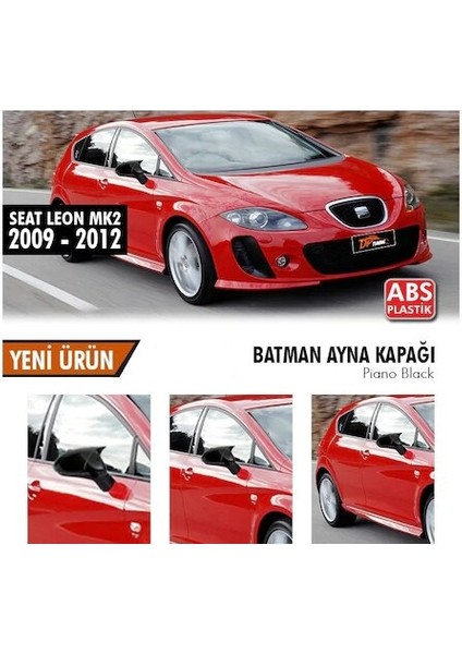 Seat Leon Mk2 2009-2012 Batman Yarasa Ayna Kapağı 2009 - 2012
