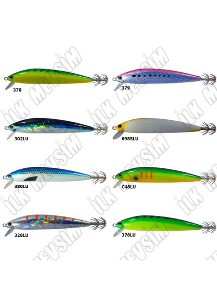 PU-018 Emperor Squid 10,5cm 22,8gr Kalamar Zokası