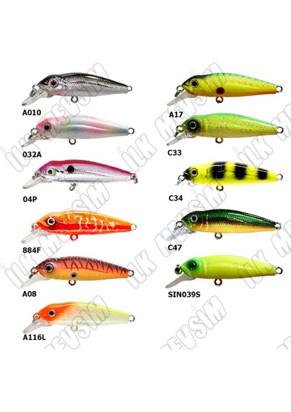 EG-074 F Midge 4cm 1,5gr Maket Yem
