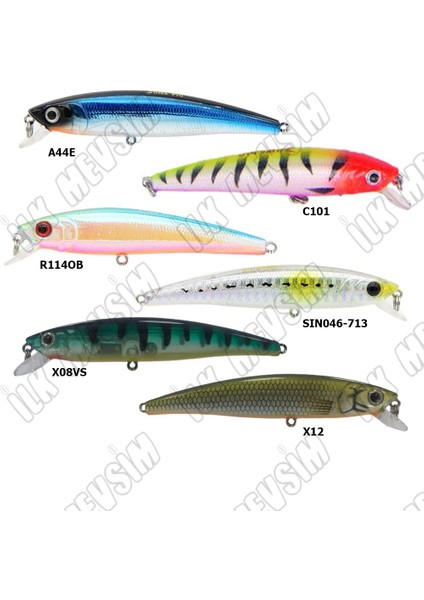 JL-119 Arc Minnow 7,5cm 5gr Maket Yem modelleri
