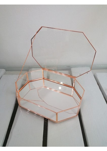 20X15X5 Cmlık Geometrik Cam Kutu fırsatları