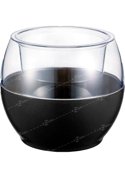 Buule Orkide Saksısı Siyah 2 Litre 17 Cm Drenajlı Yuvarlak Kristal Plastik Tasarım Saksı Bl-Sy modelleri