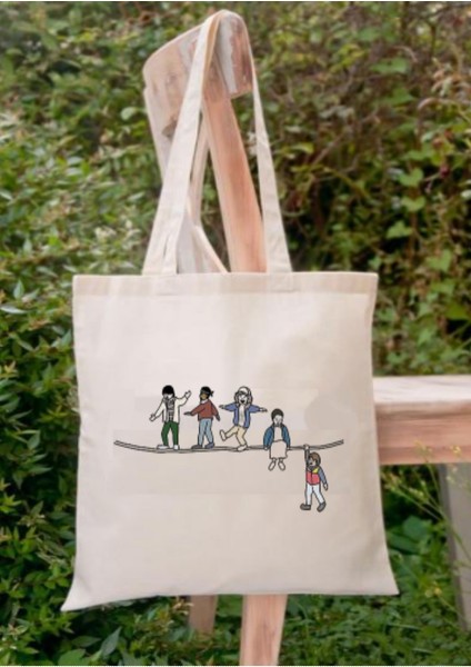 Stranger Things Tote Bez Çanta