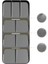 Decobella 9 Bölmeli Kaşıklık Gri Omak 0001 2