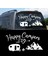 Mutlu Kampçılar, Happy Campiers, Kamp Sticker, Karavan STICKERI-S1750 1