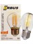 GC45 4W Filament Bulb Mini Top Şeffaf E27 300LM Ampul - 2700K Sarı Işık 2