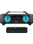 SH03 Spartan LED Işıklı Bt/tf/usb/aux/fm/mıc Grişli Speaker Hoparlör 3