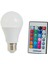 Rgb E27 A60 9W/27K-65K 806LM Renk Değiştiren Kumandalı Ampul 1