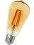 ST64 4W Filament Bulb Amber E27 300LM Ampul - 2200K Sarı Işık 2