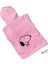 Kız Erkek Çocuk Mavi Pembe Renk Snoopy Nakış Işlemeli Kapüşonlu Kanguru Cepli Sweatshirt 2