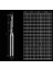Gravür Tek Kenarlı Freze Bıçağı Spiral Akrilik Kesme 3.175X12MM 3