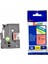 Brother TZE-421 9mm x 8m Kırmızı Üzerine Siyah Muadil Laminasyon Etiket Şeridi 1