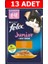 Felix Tavuklu Junior Yavru Kedi Islak Maması 85GR x 13 Adet Kedi Yaş Mama Kedi Pouch Konserve 1