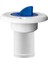 Beyaz Naylon Tekne Yat Kamyonu Su Güverte Dolgusu 38MM Soket W - Mavi (Yurt Dışından) 2