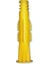 Plastik Roket Dübel 8 Lik 500 Adet Sarı 8 mm 2
