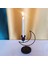 2xtaper Candle Tutucu Candlestick Candelabra Demir Stand Masa Süsleme Siyah 2 Pc (Yurt Dışından) 2