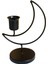 2xtaper Candle Tutucu Candlestick Candelabra Demir Stand Masa Süsleme Siyah 2 Pc (Yurt Dışından) 5