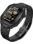 Apple Watch 7 8 45MM Paslanmaz Çelik Zırh Armor Tme Kasa Kordon 2