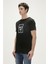 PASS ME T-SHIRT SİYAH Erkek T-Shirt 23.01.07.022-C01 2