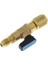 G1 / 4 '' R22 Pirinç Valf Adaptör Güvenlik Valfi (Yurt Dışından) 1
