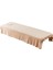 2pcs Velvet Flanel Masaj Masası Kapak Spa Yatağı Topper Sayfası Russet/camel 80X190CM (Yurt Dışından) 4