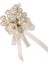 Düğün Töreni Lüks Sahte Inci Kristal Rhinestone Boutonniere Corsage  (Yurt Dışından) 5