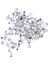 5000PCS Elmas Kristal Rhinestone Düğün Partisi Masa Dağılım Dekorasyonları Beyaz X3 (Yurt Dışından) 2