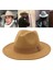 2pcs Zarif Fedora Şapkası Basit Şerit Bant Kemeri Keçeli Balıklar Kadınlar İçin (Yurt Dışından) 3