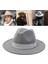 2pcs Zarif Fedora Şapkası Basit Şerit Bant Kemeri Keçeli Balıklar Kadınlar İçin (Yurt Dışından) 5