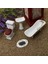 4pcs Beyaz Renkli Banyo Seti Mobilya 1/12 Dollhouse Minyatür Kitler(Yurt Dışından) 2