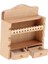 Dollhouse Mutfak Banyosu Için Minyatür Ahşap Asma Dolap Rafı (Yurt Dışından) 4