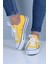 SkyHike Keten Sarı Kısa Rahat Sneaker Spor Ayakkabı 1