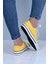 SkyHike Keten Sarı Kısa Rahat Sneaker Spor Ayakkabı 5