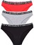 Kadın 3'lü Paket Bikini Külot Karışık Renk 1