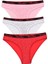 Kadın 6'lı Paket Desenli Bikini Külot Karma Renk 1