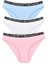 Kadın 3'lü Paket Bikini Külot Renkli 1