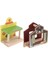 Segolike 2pcs Ahşap Demiryolu Tren Seti Çocuklar Için Bina Aksesuarları(Yurt Dışından) 1