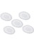 12. Dolls House Minyatür 5 Pcs Dantel Yuvarlak Masa Korku Süsleri Aksesuarlar (Yurt Dışından) 4