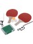 Prettyia Taşınabilir Masa Tenis Pong Raket Kürek Topları Net Set 1 Sarı Top+2 Beyaz Toplar (Yurt Dışından) 4