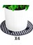 Bitki Standlar Veranda ve Güverte Kat Koruyucu Bahçe Veranda Için Pot Tasağı 4pcs 30X30X3CM (Yurt Dışından) 5