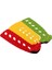 3 Parça/set Sörf Tahtası Çekiş Ped Skimboard Kuyruk Pedi Kısa Funboard (Yurt Dışından) 3