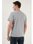 Bisiklet Yaka % 100 Pamuk Slim Fit Basic T Shirt Erkek T Shirt 59020001 5