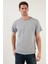 Bisiklet Yaka % 100 Pamuk Slim Fit Basic T Shirt Erkek T Shirt 59020001 2