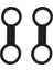 2 Adet Tüplü Dalış Şnorkel Silikon Şnorkel 2 Stück 8 Form SCHNORCHELHALTER-10CM (Yurt Dışından) 3