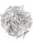 8 Adetflat Demir Tek Prong Ördek Timsah Klipsleri Dıy Bows 50 Adet 6 ADET45MM 8 Adet Toka Saç Aksesuarı (Yurt Dışından) 1