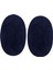 6xsew-On Oval Dirsek/diz Yamaları Kordon Kot Pantolon Onarım Zanaat Dikiş Aplike Mavi 6 Adet (Yurt Dışından) 4