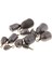 12PCS Bas Döküm Balıkçılık Platin Demir Ağırlıkları 4g 7g 10G 14G 20G 28G 5