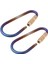 2 Adet Yürüyüş Tiyum D- Carabiner Keychain Toka Klipsi Vida Kapısı (Yurt Dışından) 5