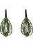 Tonina 2pcs Balıkçılık Besleyici Sinker Cazibe Tutucu Kafesi Yeşil 20G (Yurt Dışından) 1
